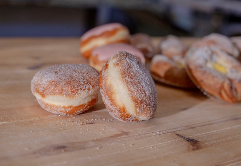 Hyvä päivä alkaa tuoreella munkilla